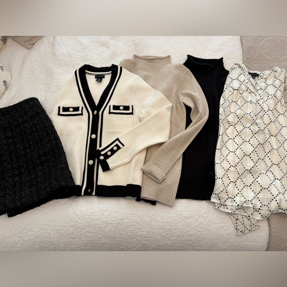 Women’s work wear bundle - cream, black, white, gold